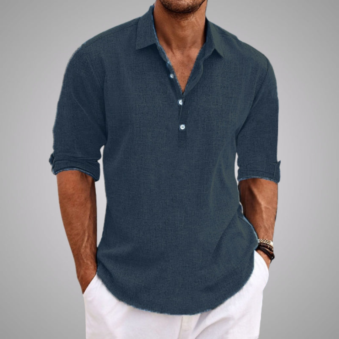 ALVAR | Camisa casual (1+1 GRATIS)