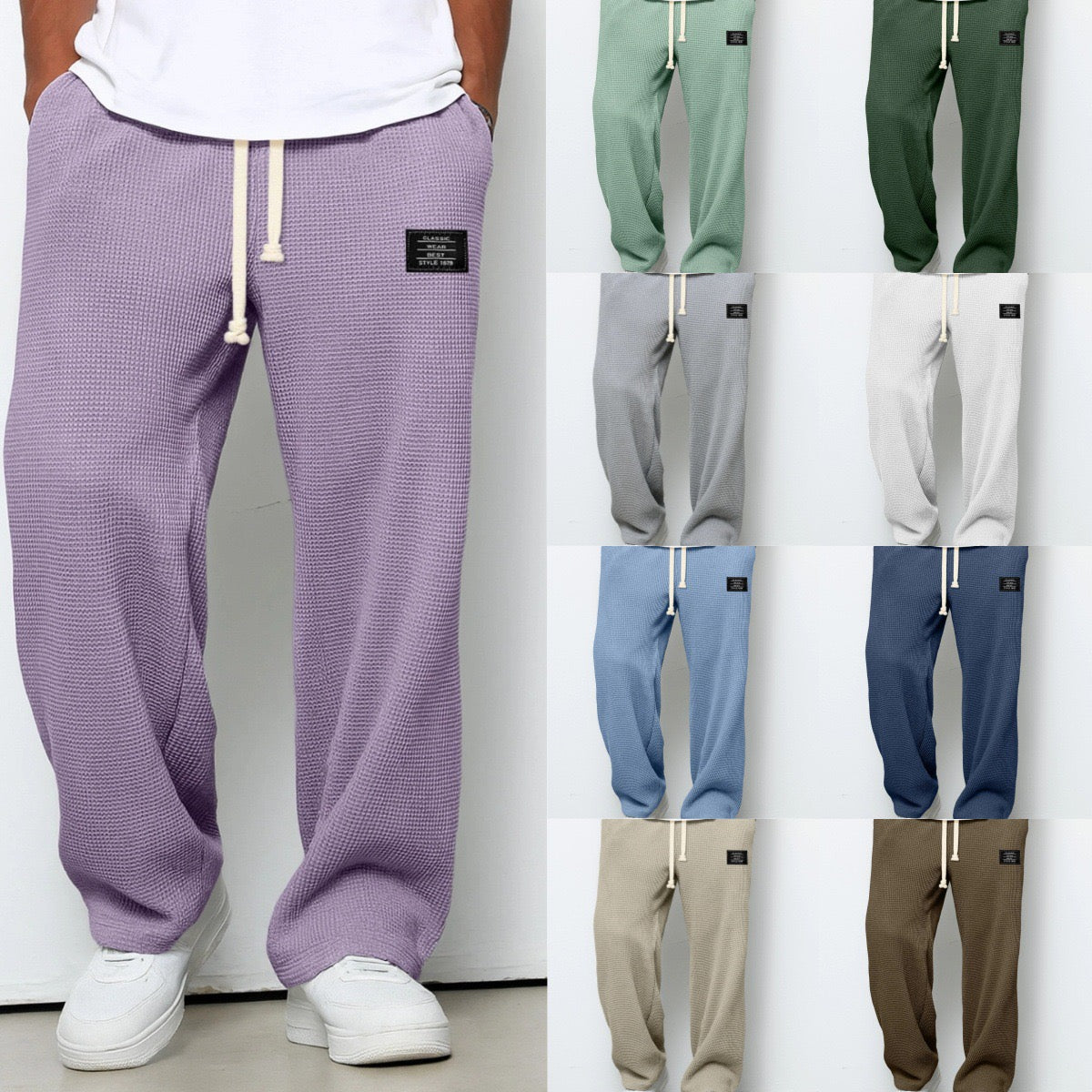 SAMUEL™ | Pantalones anchos con cinturilla ajustable