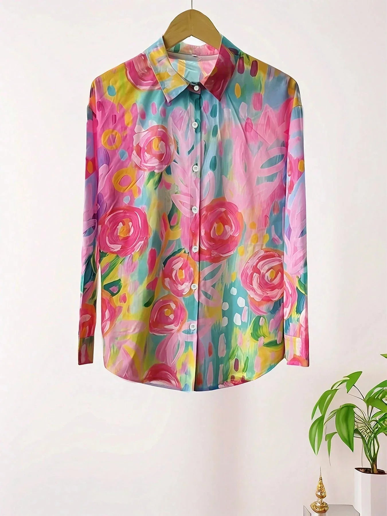 SINA™ | Blusa con estampado colorido