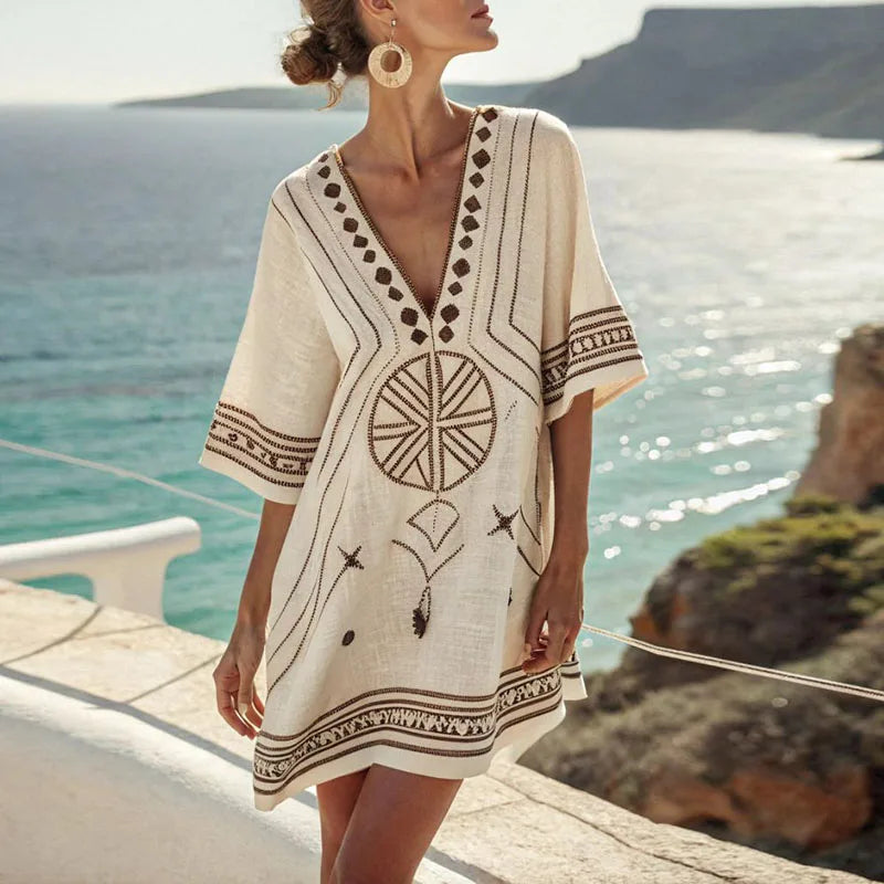 Danique - Elegante Vestido de Playa para un Look Veraniego con Estilo