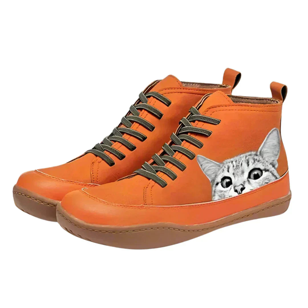 ASHLEIGH™|BOTINES INSPIRADOS EN GATOS