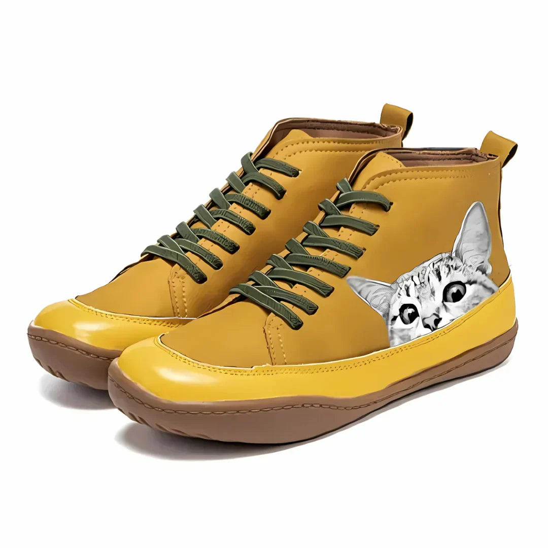 ASHLEIGH™|BOTINES INSPIRADOS EN GATOS