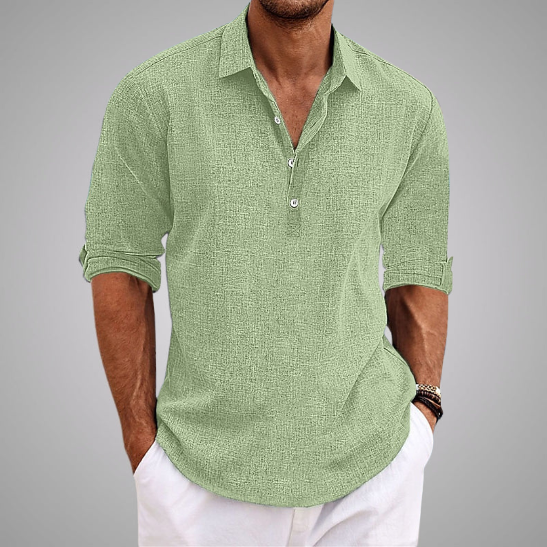 ALVAR | Camisa casual (1+1 GRATIS)