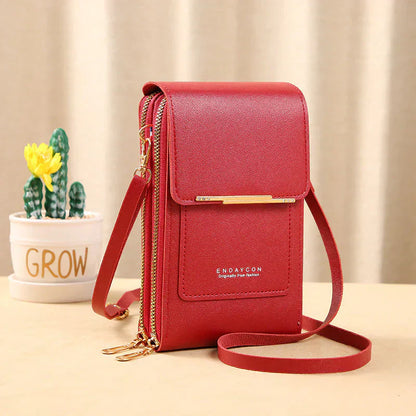 📱 Bolso ForeverBag® con pantalla táctil para mujeres – Compartimento para cargar el móvil, a prueba de robos y resistente al agua ✨