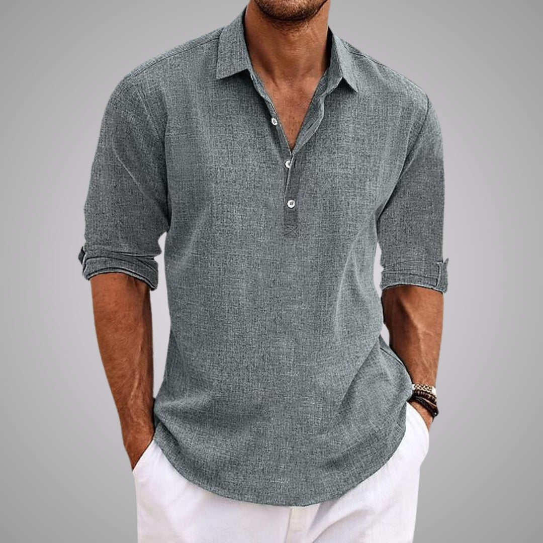 ALVAR | Camisa casual (1+1 GRATIS)