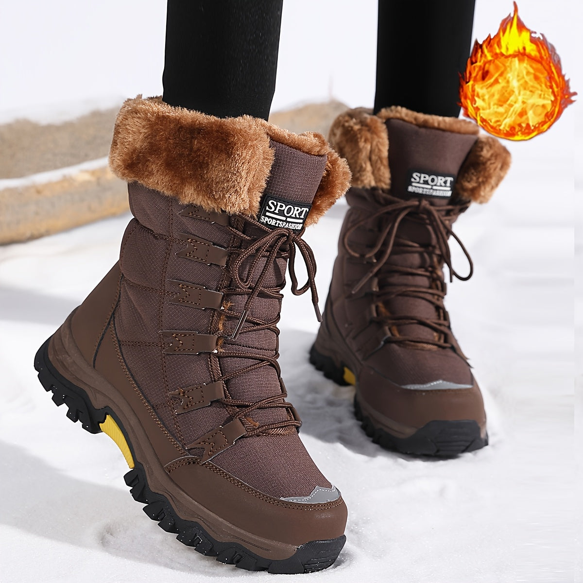 JAIMIE™|BOTAS DE INVIERNO DE CUERO