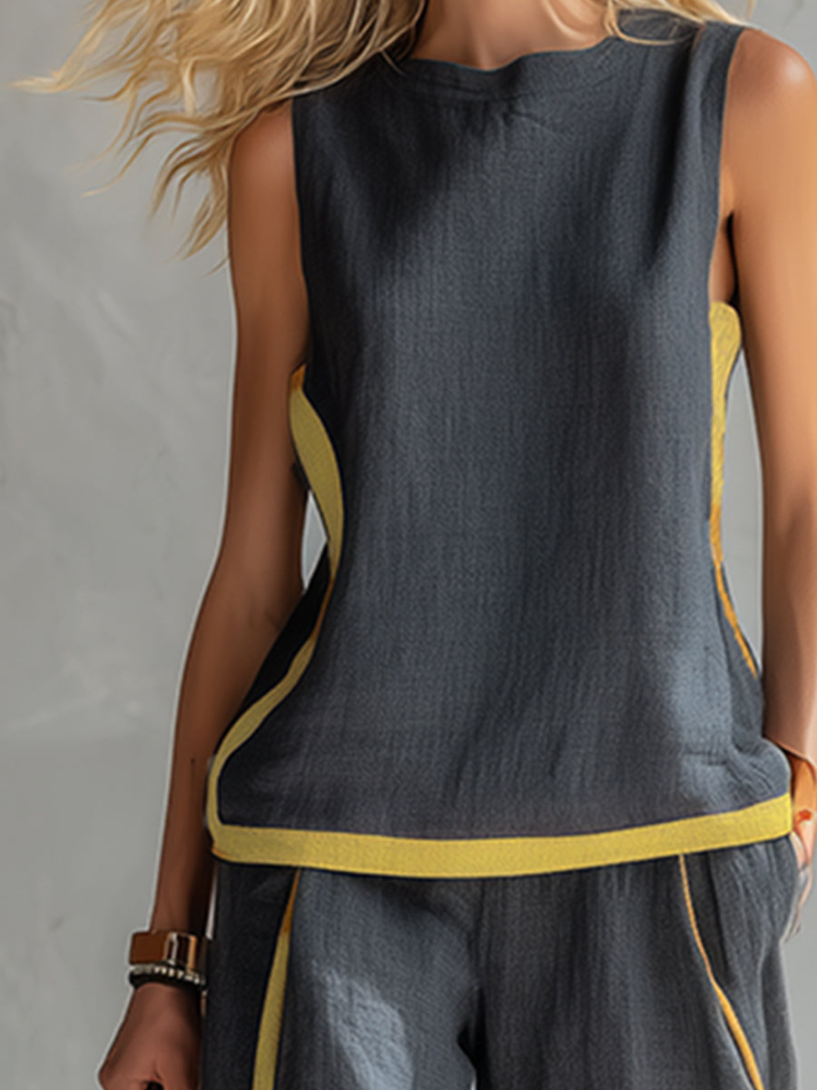 LEILA | Conjunto Elegante de dos piezas