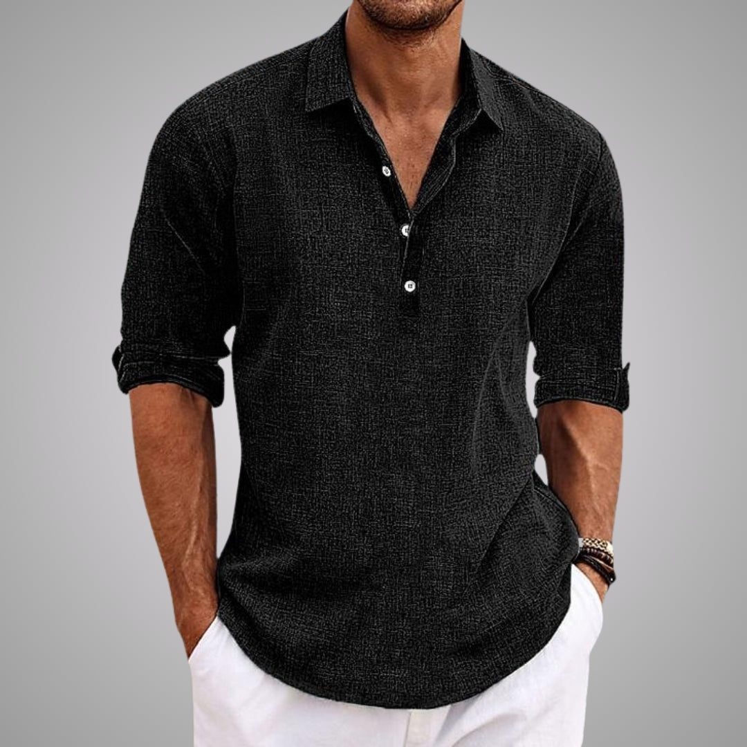 ALVAR | Camisa casual (1+1 GRATIS)