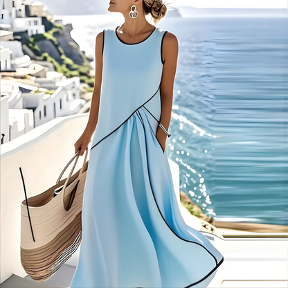 Sayra™ Vestido de Verano a Rayas