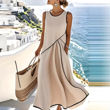 Sayra™ Vestido de Verano a Rayas