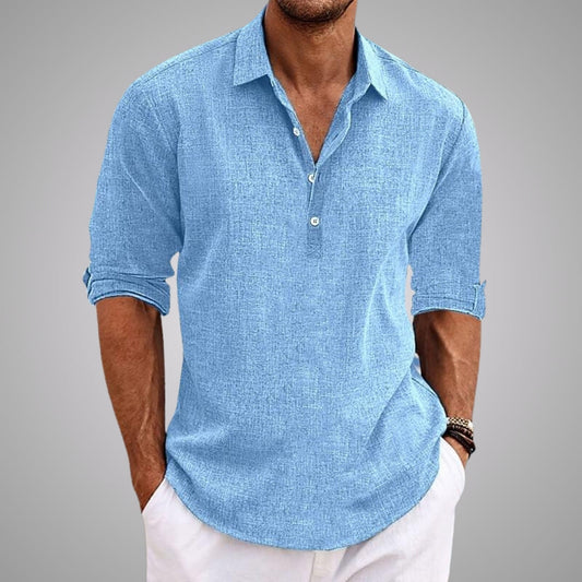 ALVAR | Camisa casual (1+1 GRATIS)