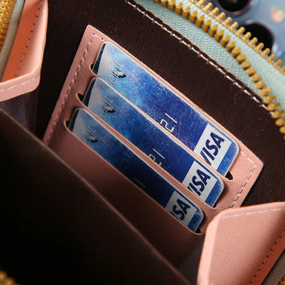 📱 Bolso ForeverBag® con pantalla táctil para mujeres – Compartimento para cargar el móvil, a prueba de robos y resistente al agua ✨