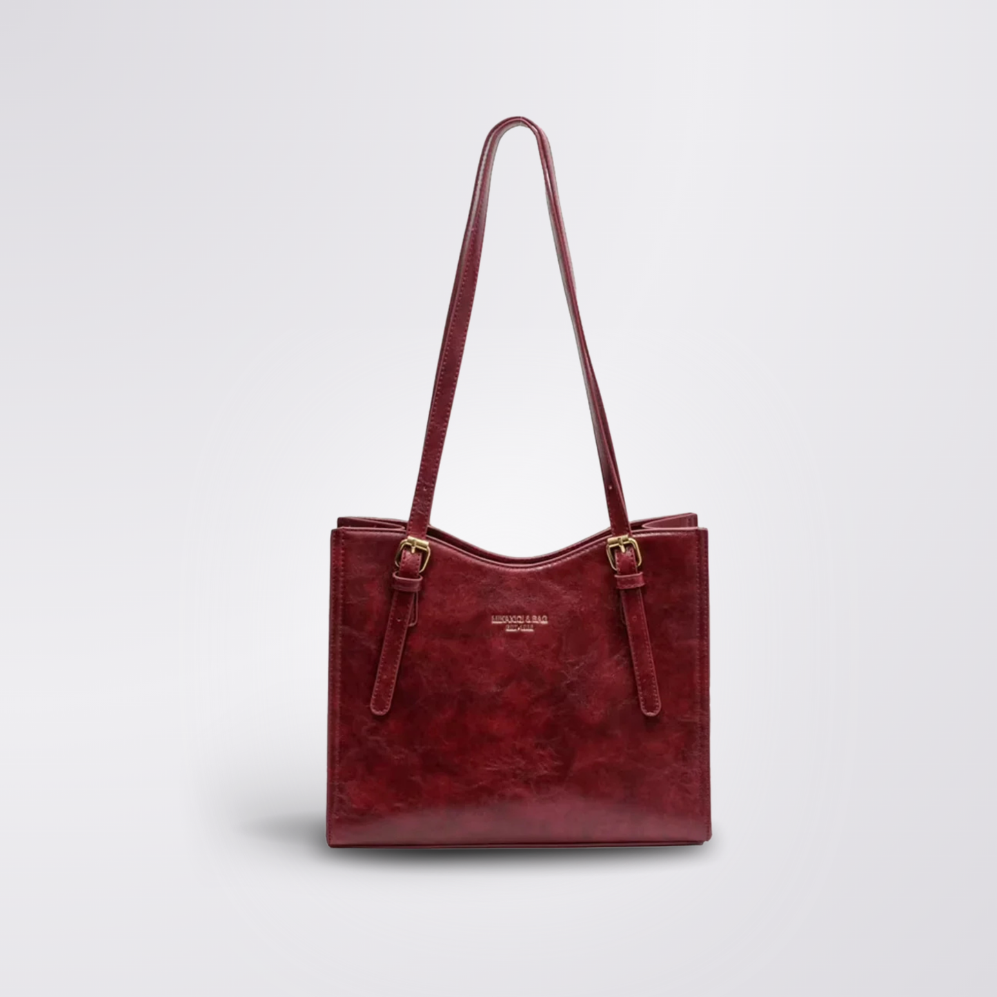 LENNA | Bolso de hombro vintage de piel vegana