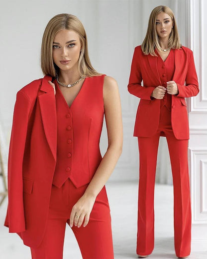 Traje MARTINA (Chaqueta + Pantalón + Chaleco)