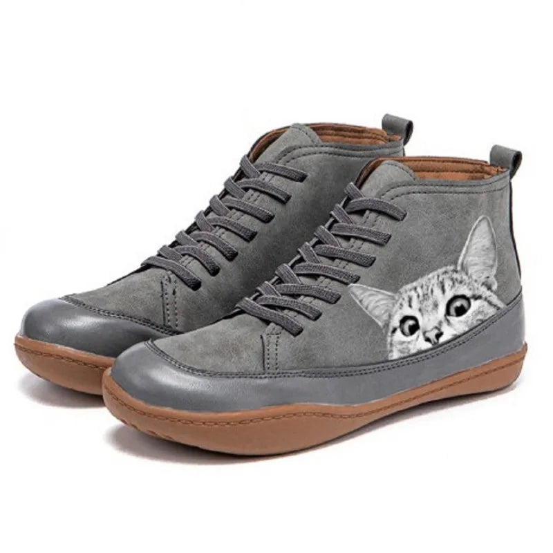 ASHLEIGH™|BOTINES INSPIRADOS EN GATOS