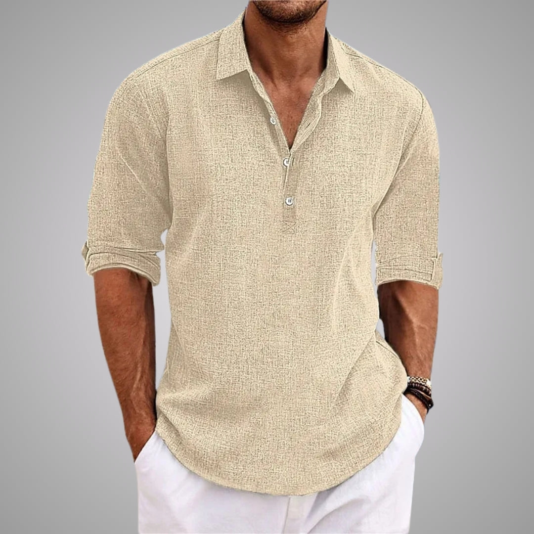ALVAR | Camisa casual (1+1 GRATIS)