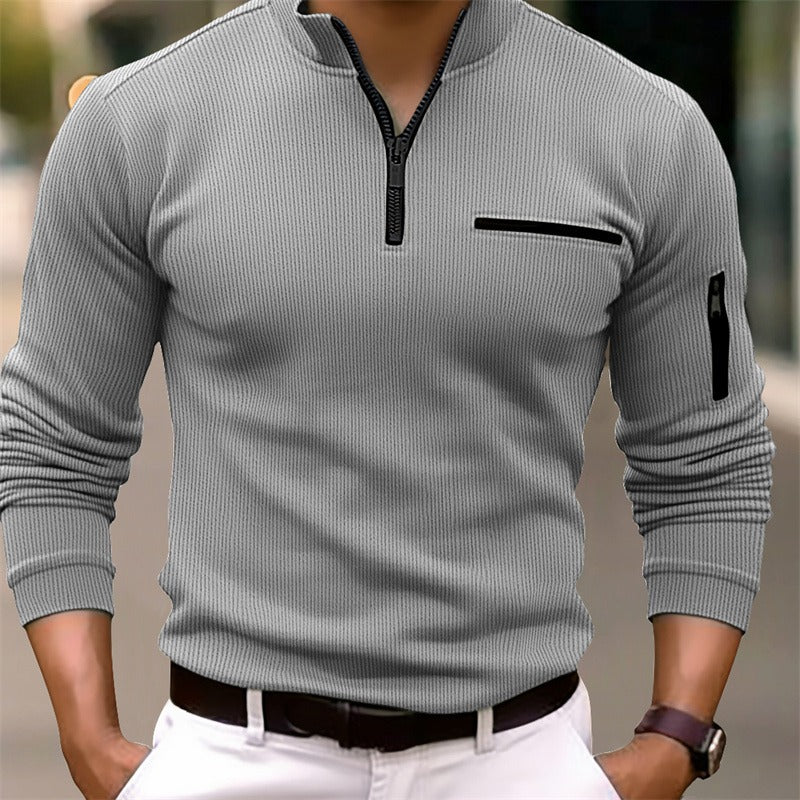 GEORGE | Camisa de manga larga con cremallera