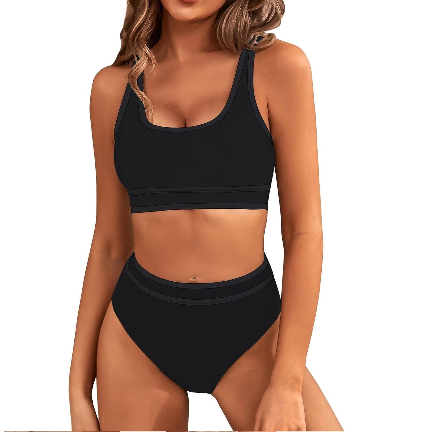 Ashley | Conjunto de bikini deportivo moldeador