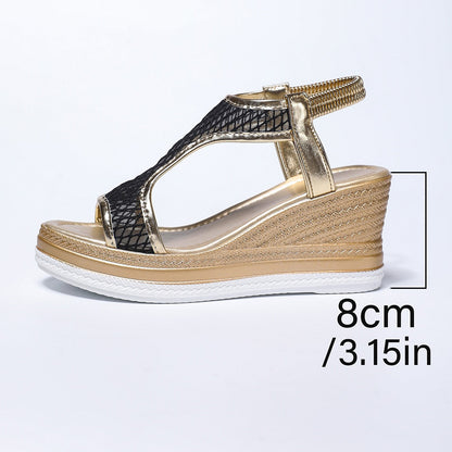 ELISABETTA|SANDALIAS ORTOPÉDICAS CON CUÑA