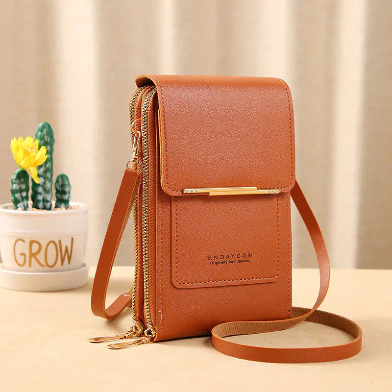 📱 Bolso ForeverBag® con pantalla táctil para mujeres – Compartimento para cargar el móvil, a prueba de robos y resistente al agua ✨