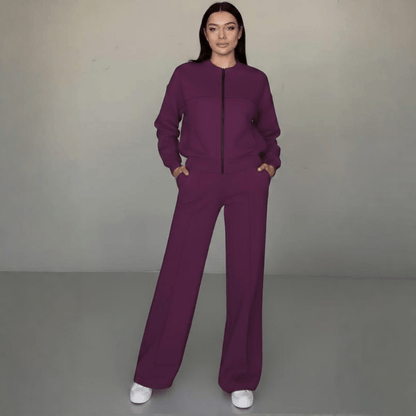 NOELA | Elegante conjunto de dos piezas confeccionado en tejido suave