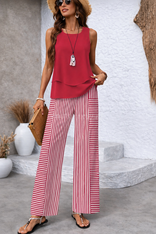 Rosalía | Conjunto Riviera a Rayas