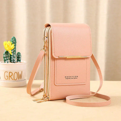 📱 Bolso ForeverBag® con pantalla táctil para mujeres – Compartimento para cargar el móvil, a prueba de robos y resistente al agua ✨
