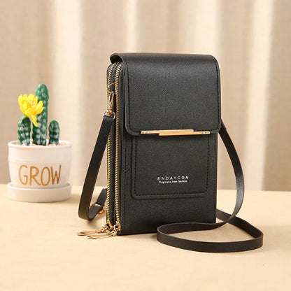 📱 Bolso ForeverBag® con pantalla táctil para mujeres – Compartimento para cargar el móvil, a prueba de robos y resistente al agua ✨