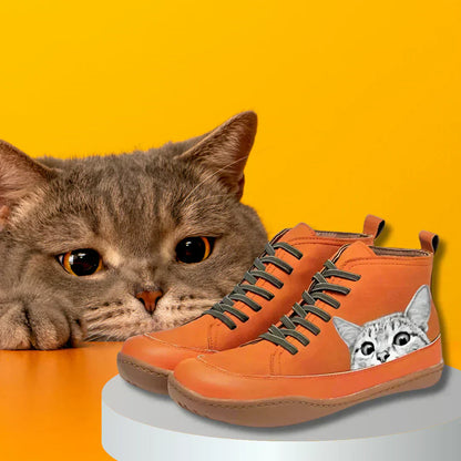 ASHLEIGH™|BOTINES INSPIRADOS EN GATOS