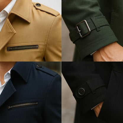 MILANO I Chaqueta gabardina para el hombre moderno