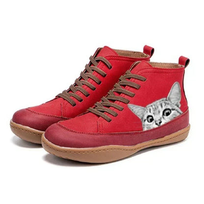 ASHLEIGH™|BOTINES INSPIRADOS EN GATOS