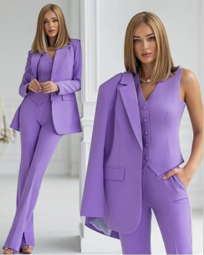 Traje MARTINA (Chaqueta + Pantalón + Chaleco)