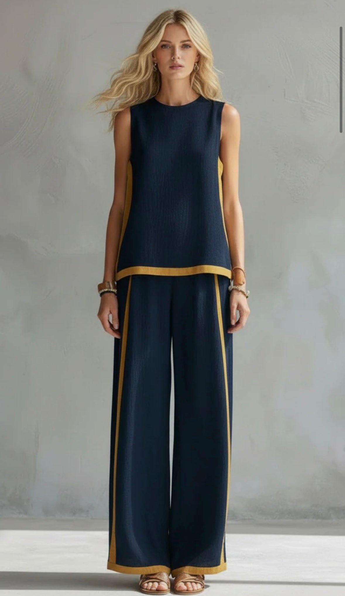 LEILA | Conjunto Elegante de dos piezas