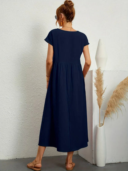 GABRIELLA™ | Vestido midi fluido de elegancia atemporal