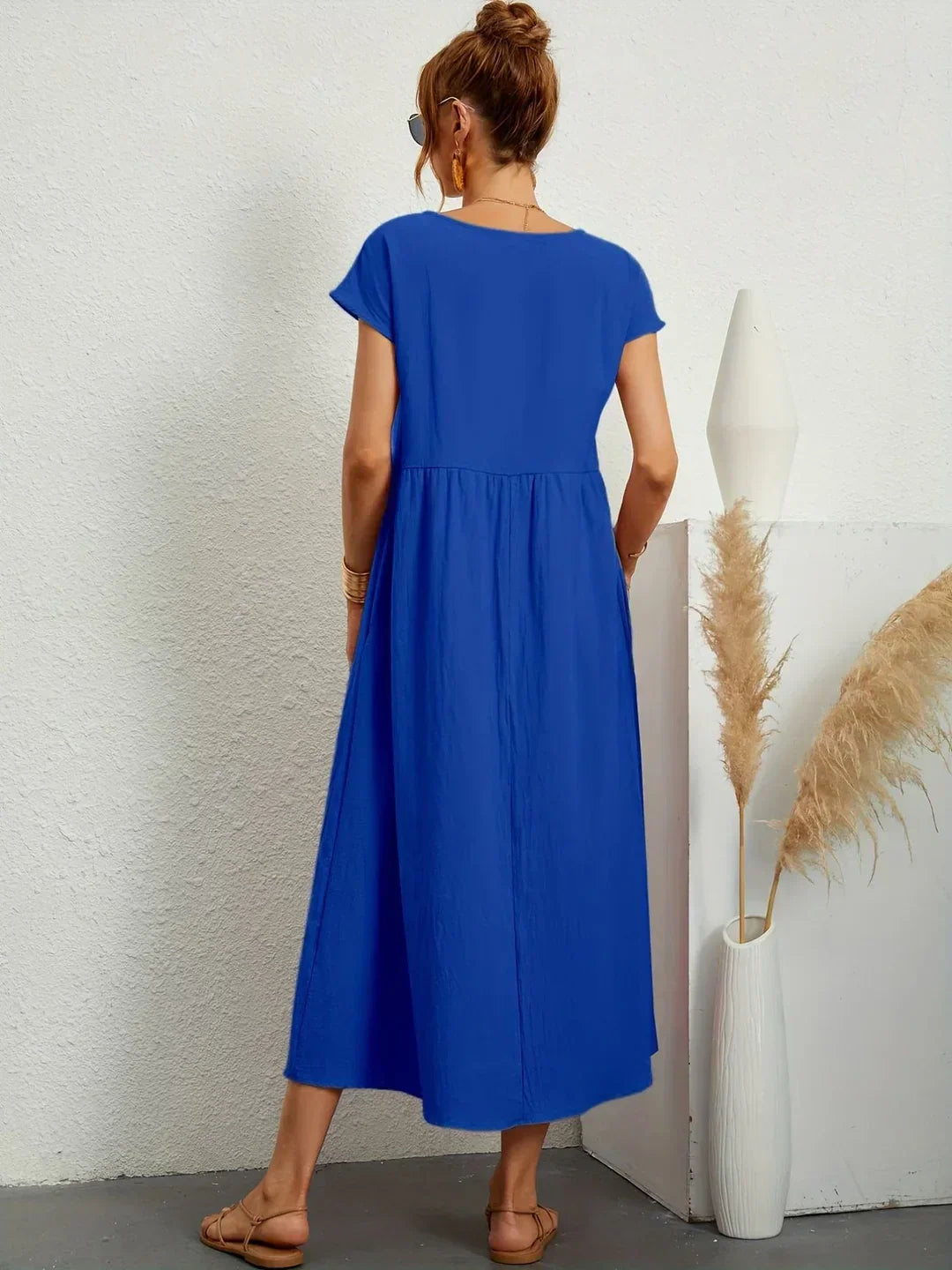 GABRIELLA™ | Vestido midi fluido de elegancia atemporal