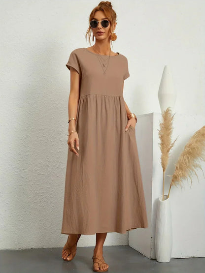 GABRIELLA™ | Vestido midi fluido de elegancia atemporal