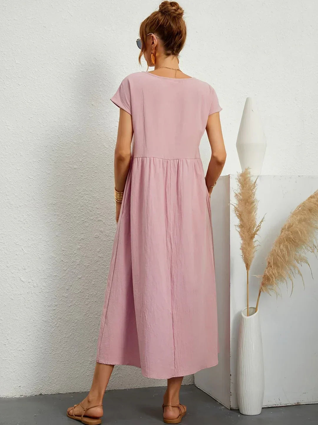 GABRIELLA™ | Vestido midi fluido de elegancia atemporal