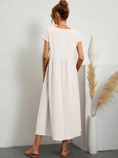 GABRIELLA™ | Vestido midi fluido de elegancia atemporal