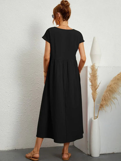 GABRIELLA™ | Vestido midi fluido de elegancia atemporal