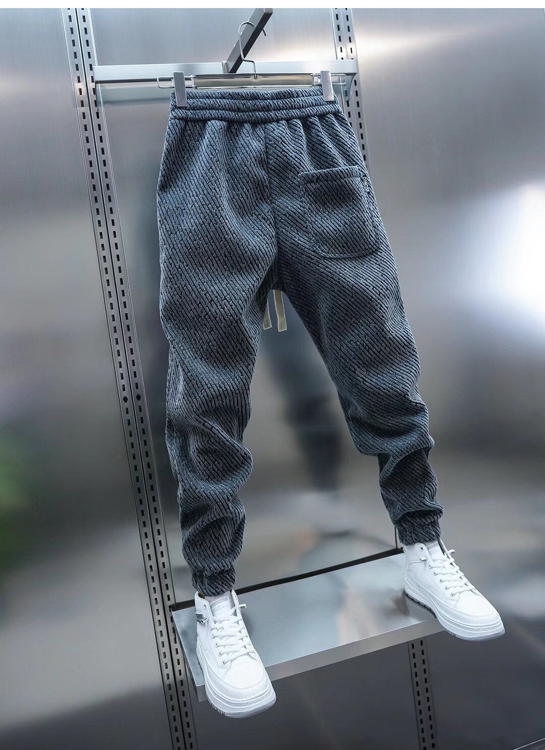 MARIO | Pantalón de chándal acanalado