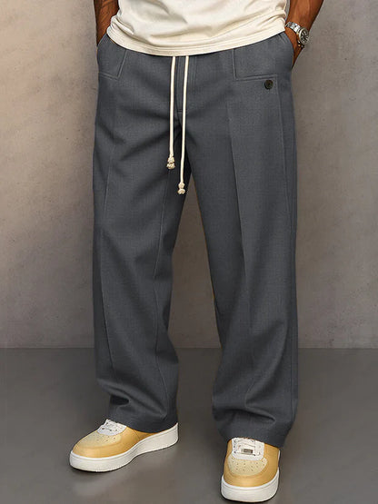 ROBERT | Pantalón elegante con cordón ajustable
