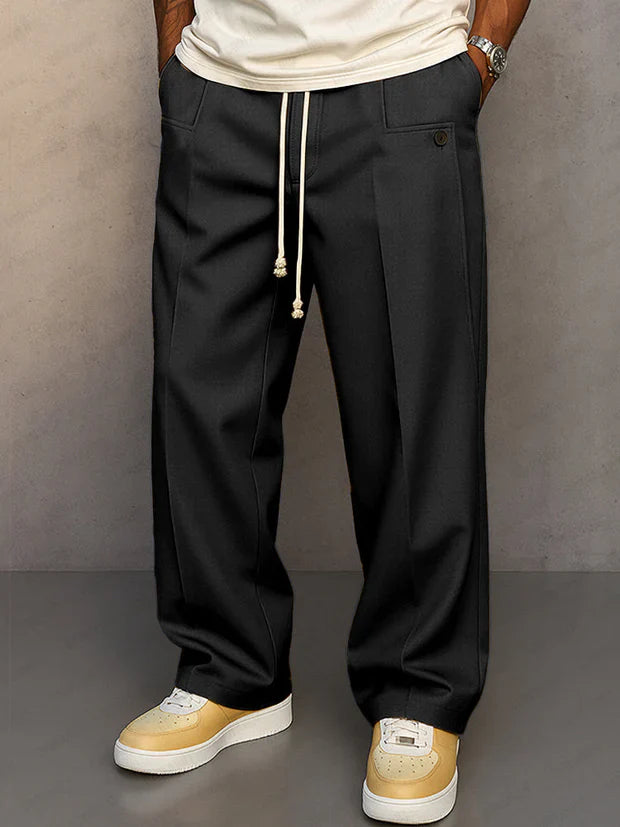 ROBERT | Pantalón elegante con cordón ajustable