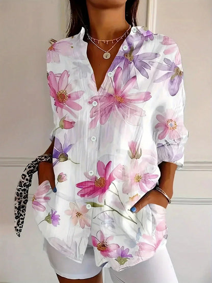 SINA™ | Blusa con estampado colorido