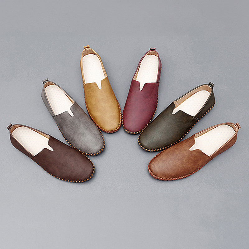 GIORDI™|MOCASINES DE PIEL ARTESANAL