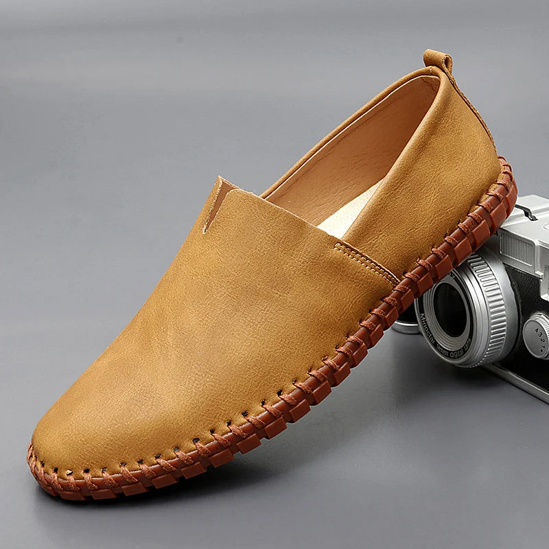 GIORDI™|MOCASINES DE PIEL ARTESANAL