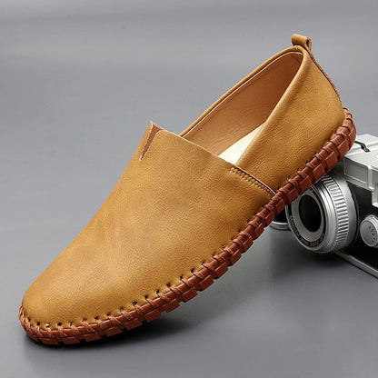 GIORDI™|MOCASINES DE PIEL ARTESANAL