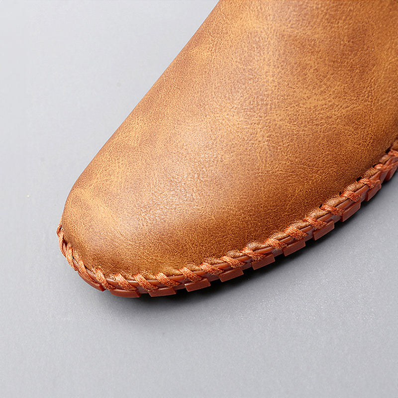 GIORDI™|MOCASINES DE PIEL ARTESANAL