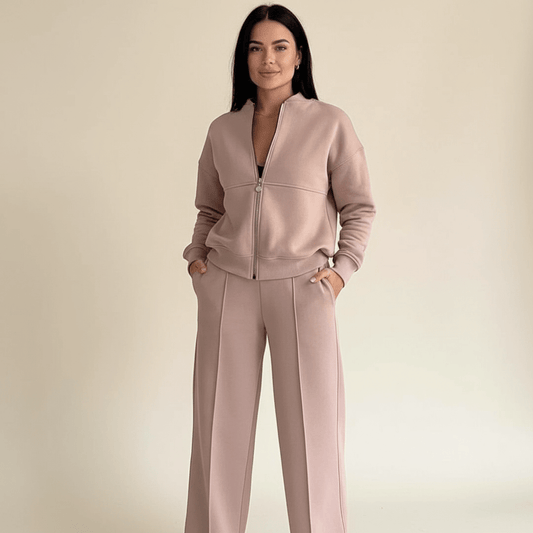 NOELA | Elegante conjunto de dos piezas confeccionado en tejido suave