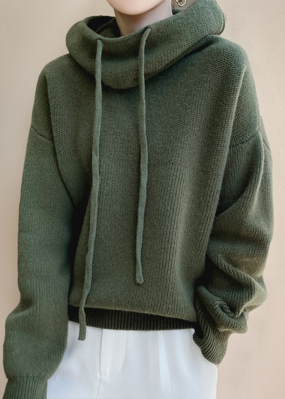 CHARLOTTE | Suéter de cuello alto de lana merino
