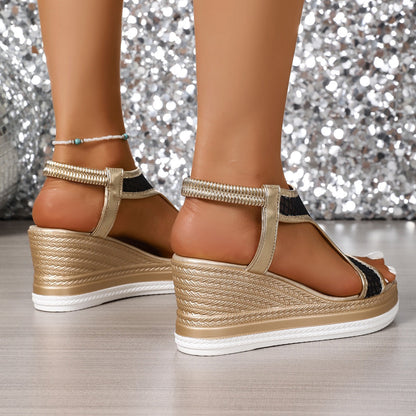 ELISABETTA|SANDALIAS ORTOPÉDICAS CON CUÑA